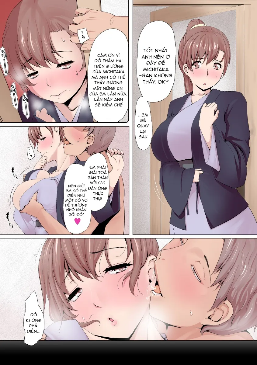 HentaiVN.net - Ảnh 13 - Oku-sama wa Aitsu no Niku Onaho ni Narimashita - Chap 2 - [END]