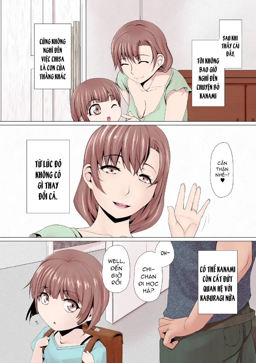 HentaiVN.net - Ảnh 20 - Oku-sama wa Aitsu no Niku Onaho ni Narimashita - Chap 2 - [END]