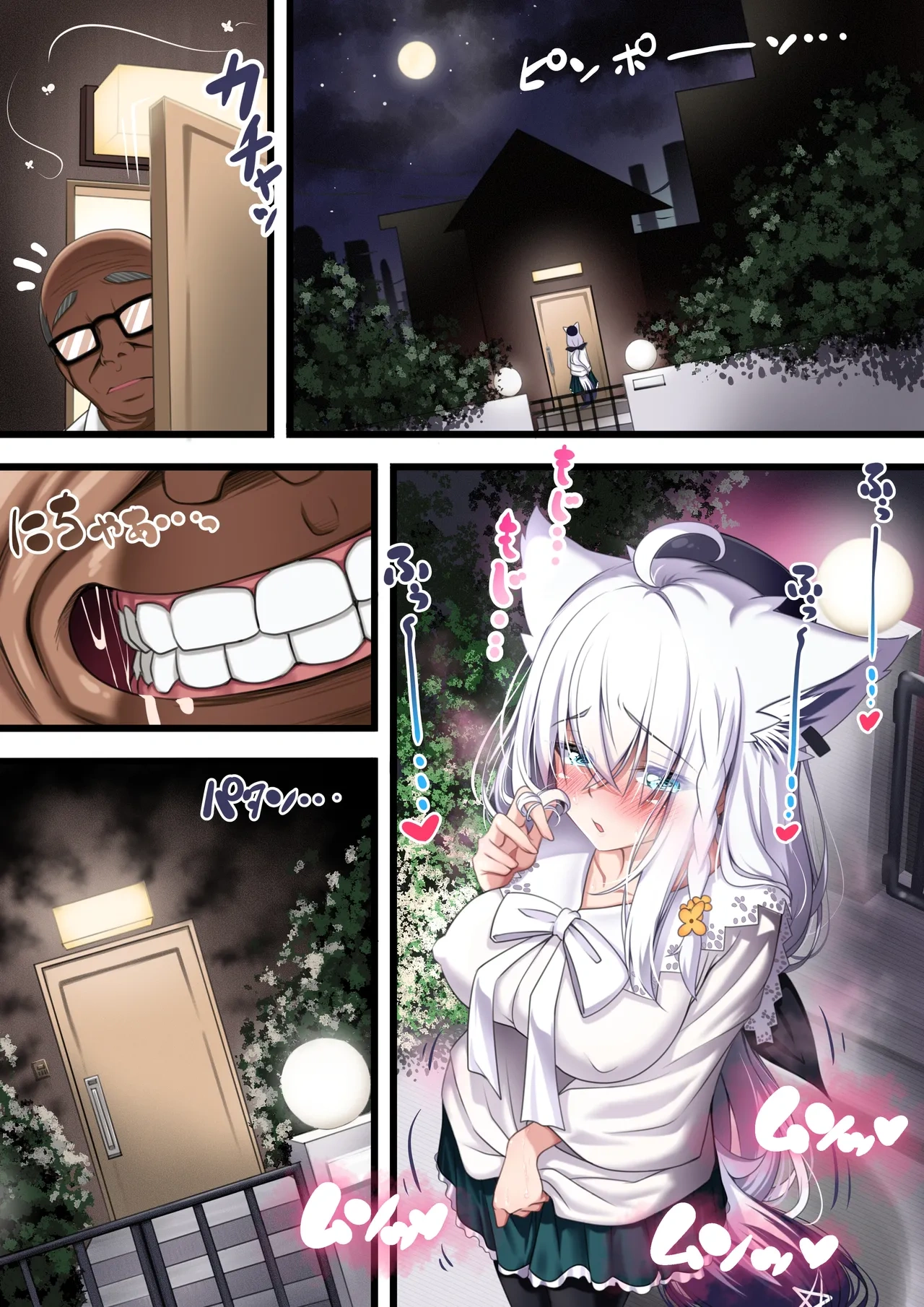 HentaiVN.net - Ảnh 22 - Vì tên bạn trai Sukonbu không thỏa mãn được Shirakami, nên là... - Chap 8