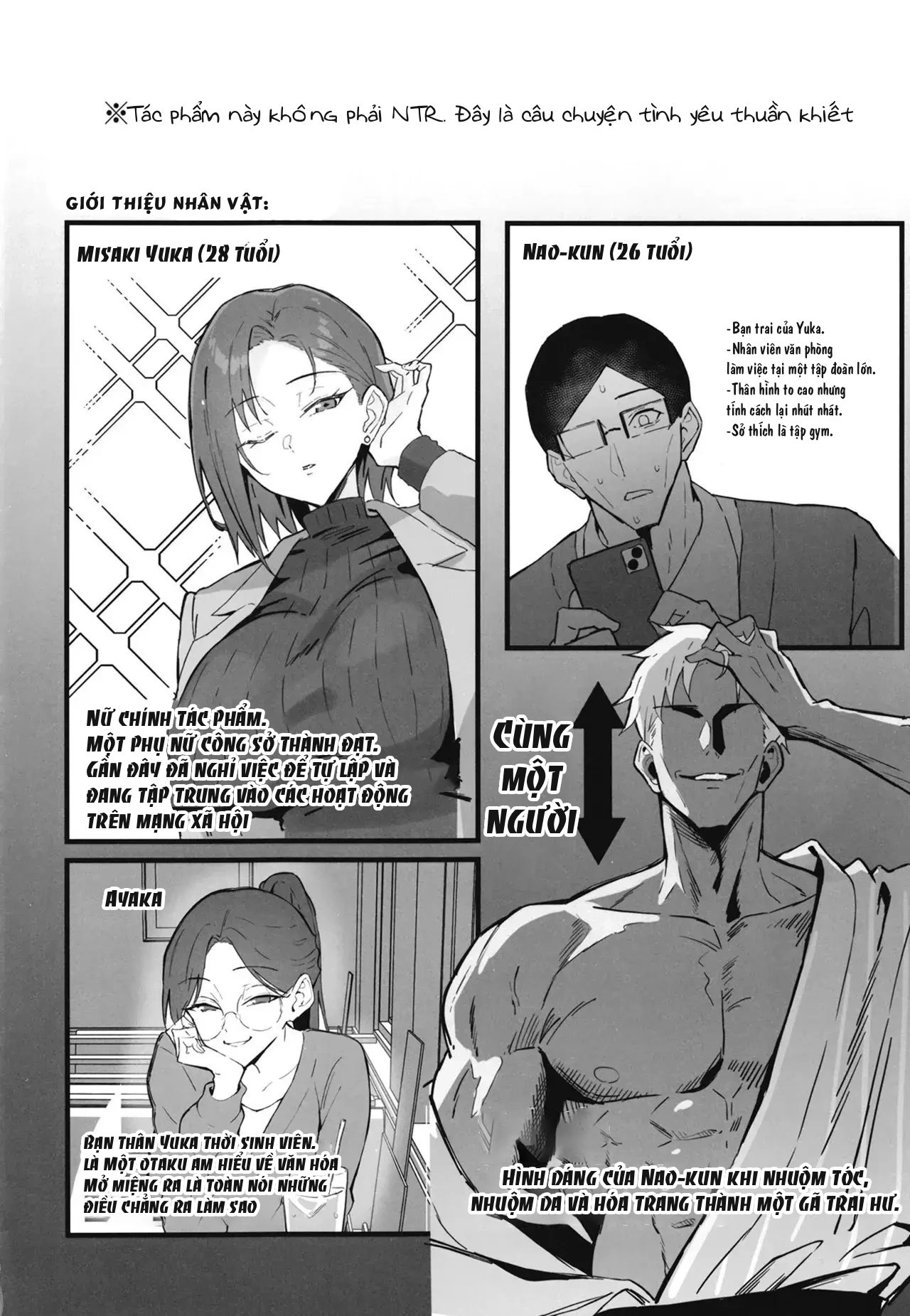 HentaiVN.net - Ảnh 3 - Cool-kei Toshiue BariCare Kanojo Songen Hakai Wakan 2 Jun-ai NTR Gokko Hen~ - Nhân văn