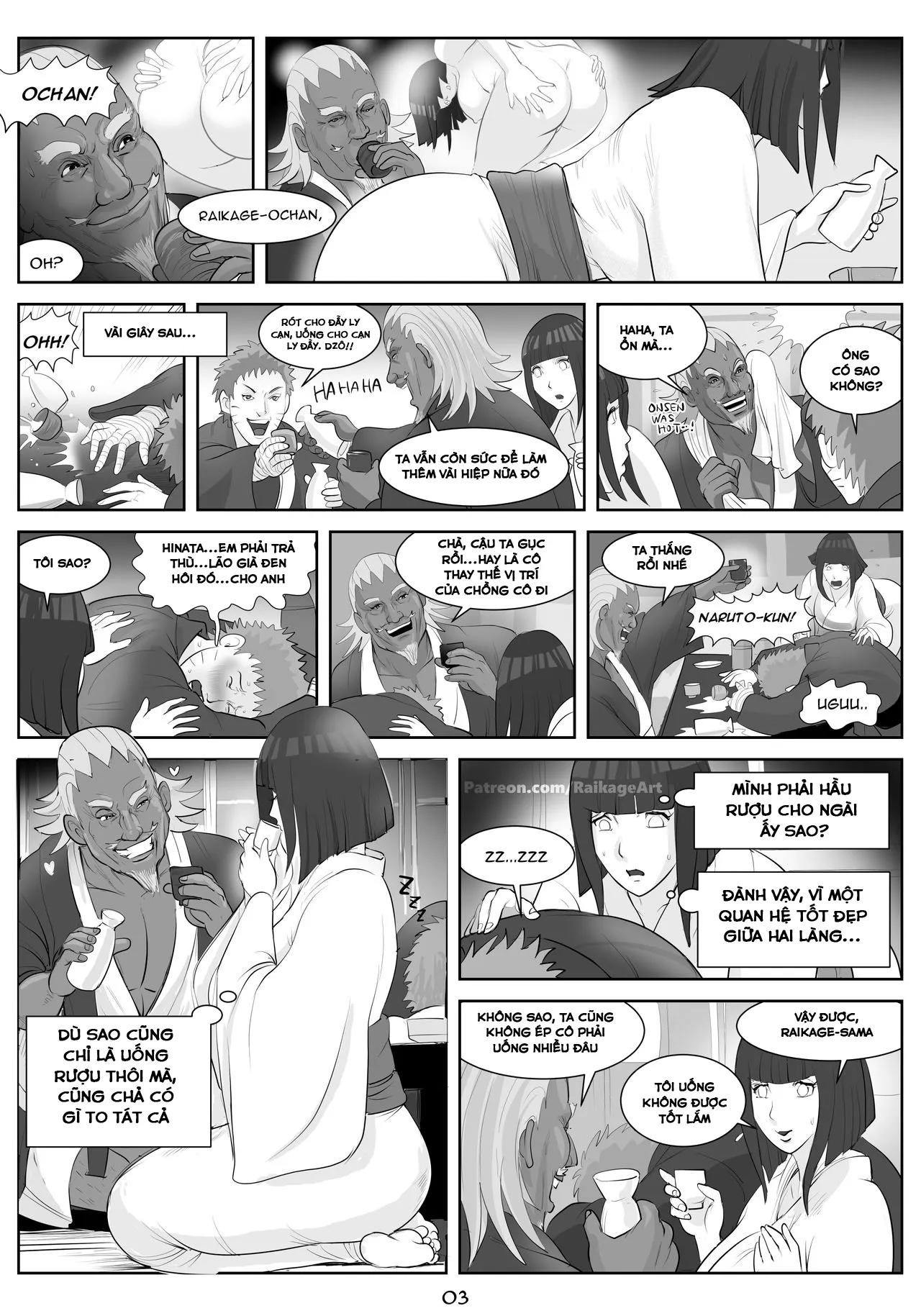 HentaiVN.net - Ảnh 4 - Affair Hidden in the Leaves (Naruto) (FULL) - Chap 1