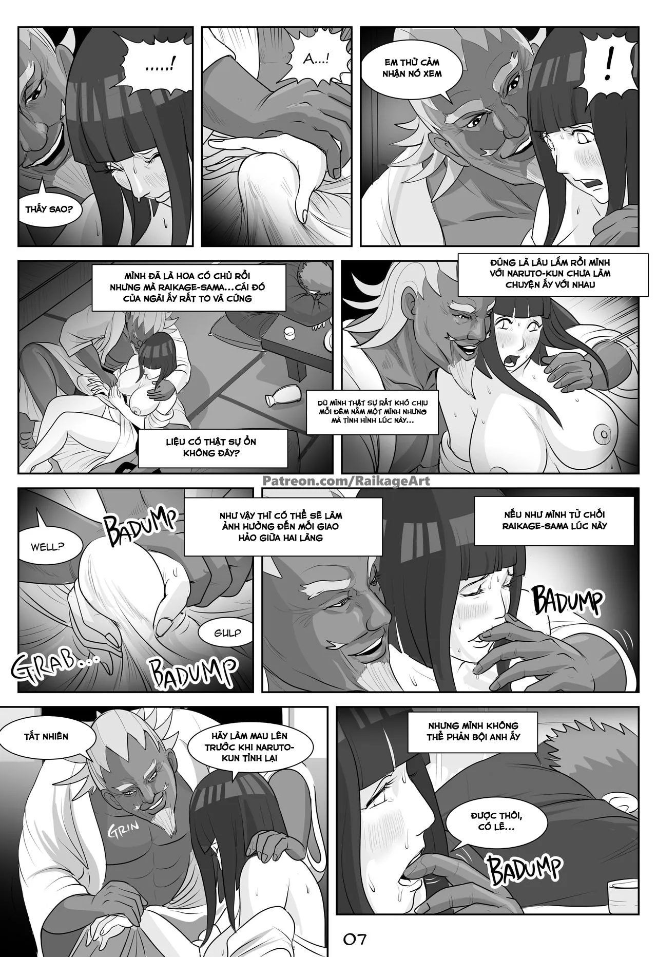 HentaiVN.net - Ảnh 8 - Affair Hidden in the Leaves (Naruto) (FULL) - Chap 1
