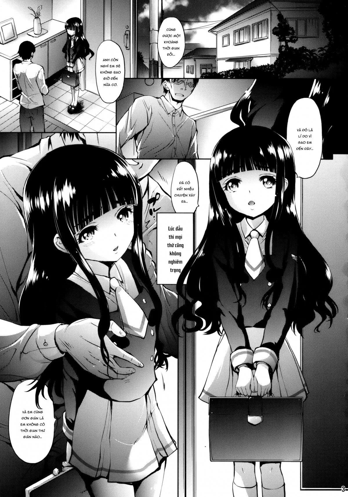 HentaiVN.net - Ảnh 3 - Kagami No Naka No CHERRIES CC - Oneshot