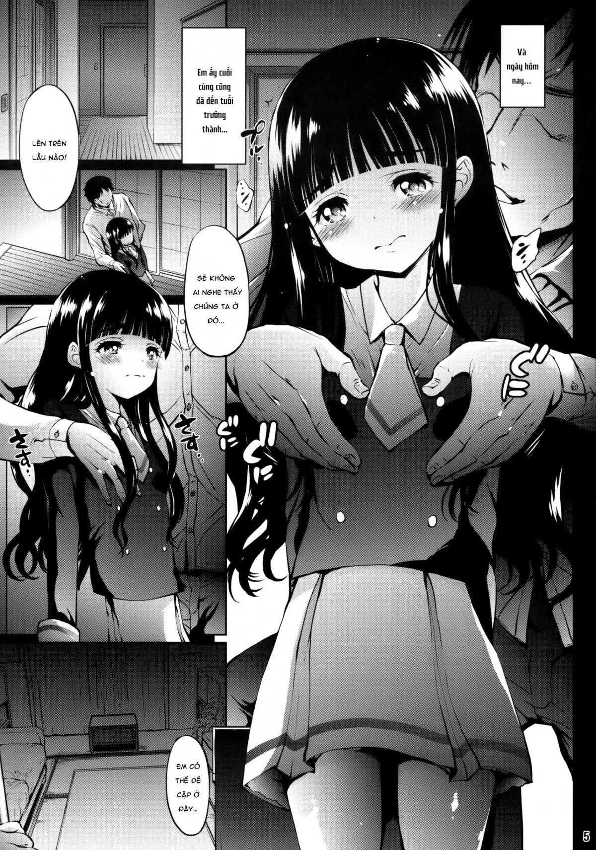 HentaiVN.net - Ảnh 5 - Kagami No Naka No CHERRIES CC - Oneshot
