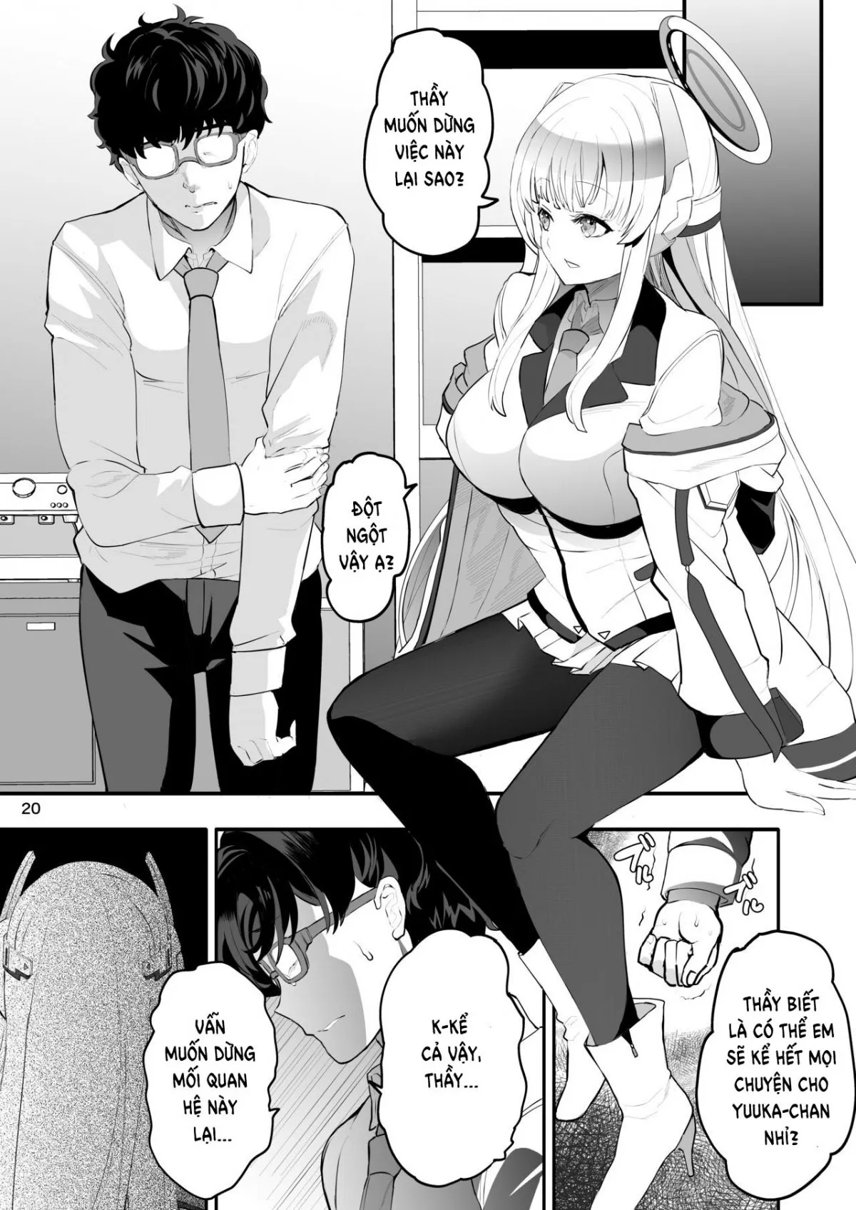 HentaiVN.net - Ảnh 20 - Seminar Shoki no Omote ni Dasenai Kousai Kiroku - Oneshot nứng