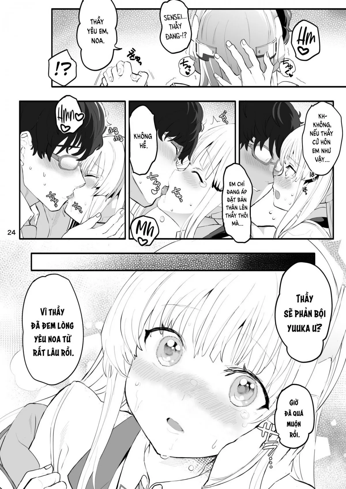 HentaiVN.net - Ảnh 24 - Seminar Shoki no Omote ni Dasenai Kousai Kiroku - Oneshot nứng