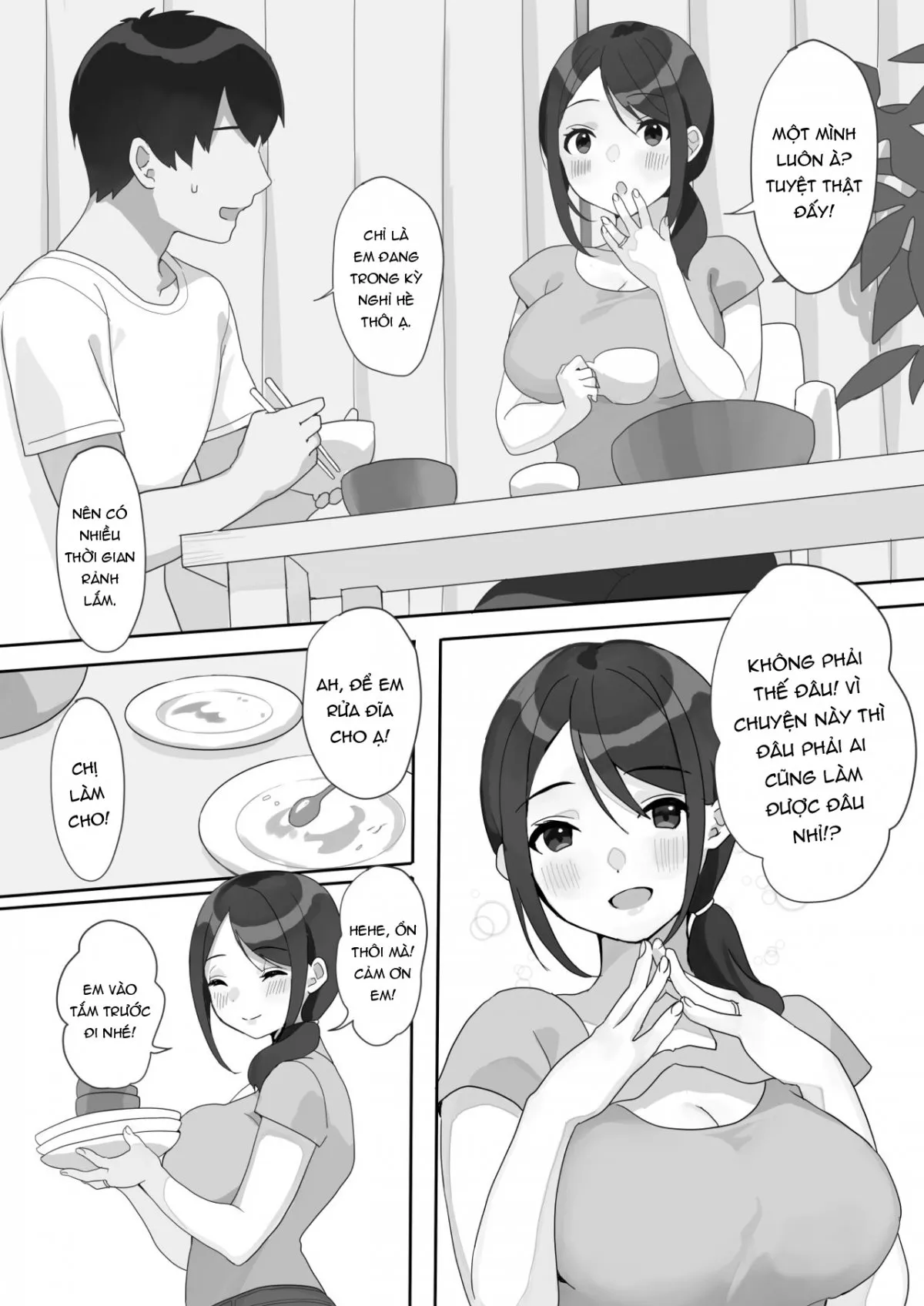 HentaiVN.net - Ảnh 5 - Genchi Tsuma Dekimashita - Oneshot