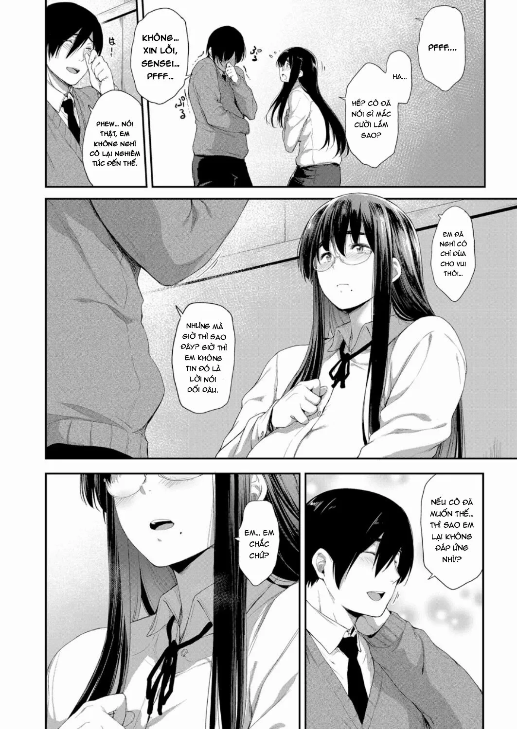 HentaiVN.net - Ảnh 9 - Kyoushi datte Tsukiaitai [Even a Teacher Wants to Date] - Oneshot