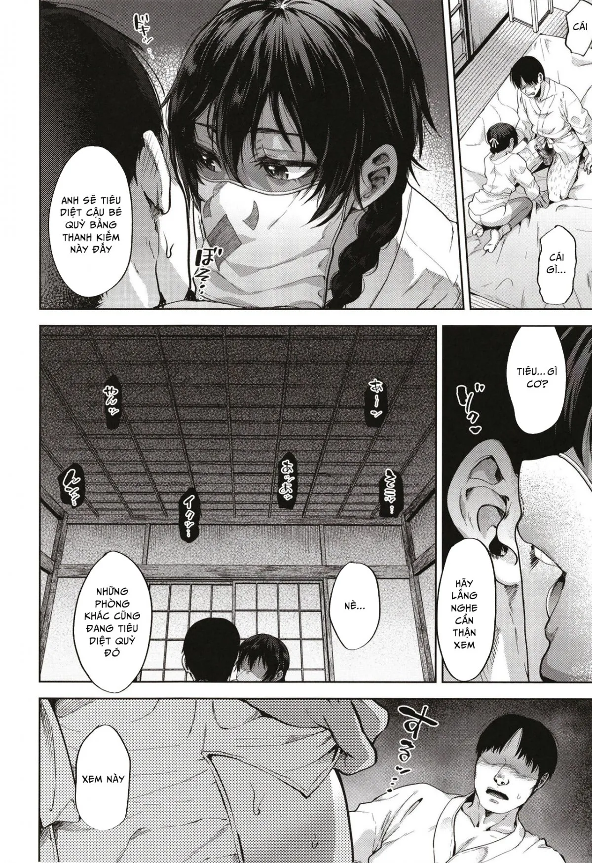 HentaiVN.net - Ảnh 12 - Onigo matsurinoyoru - Chap 1