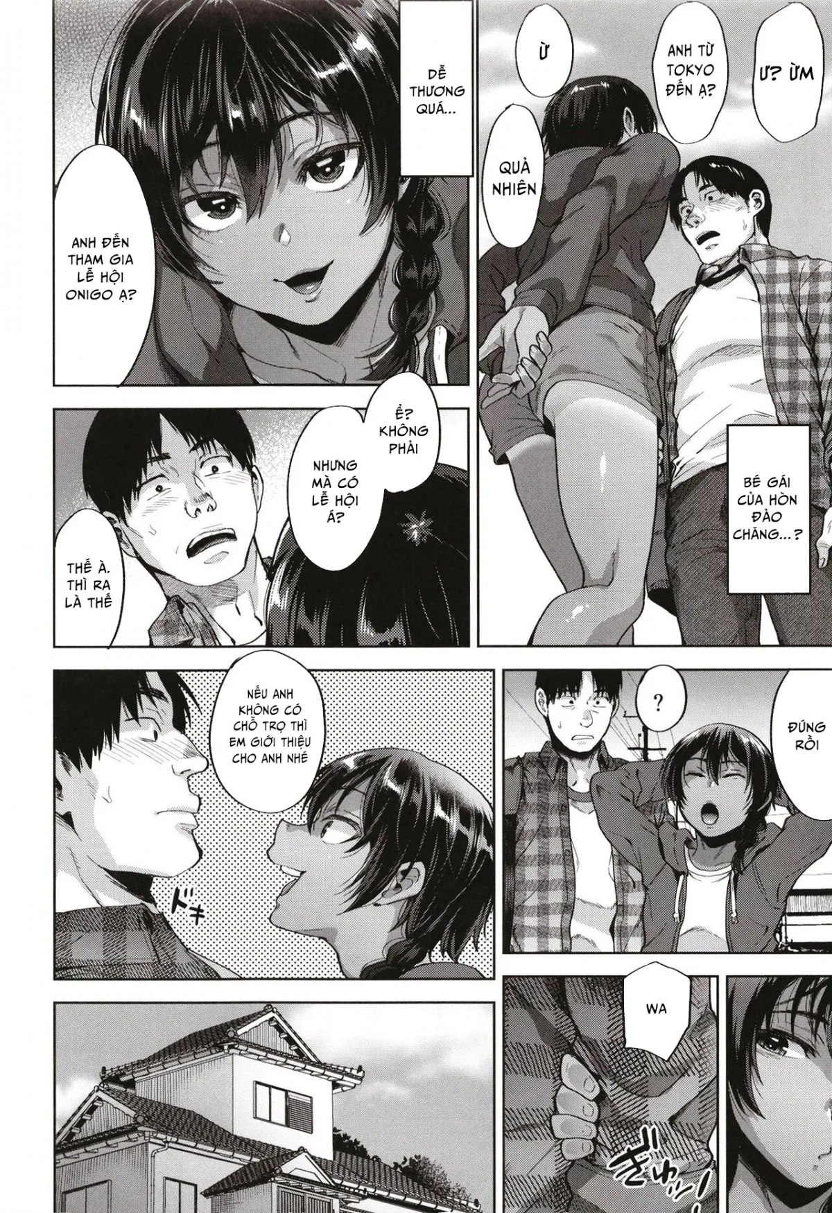 HentaiVN.net - Ảnh 6 - Onigo matsurinoyoru - Chap 1