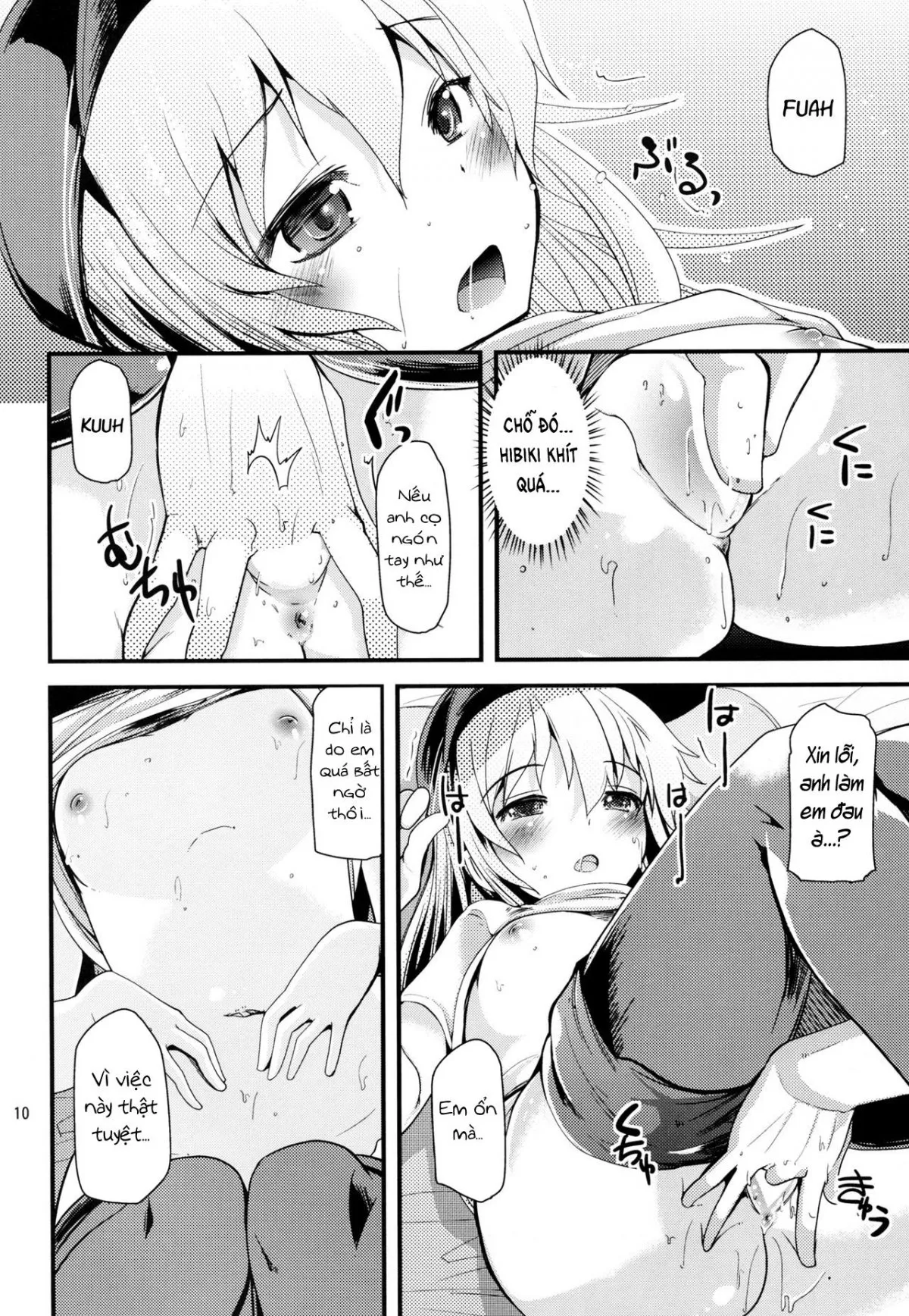 HentaiVN.net - Ảnh 10 - Hajimete Hibiki - Oneshot