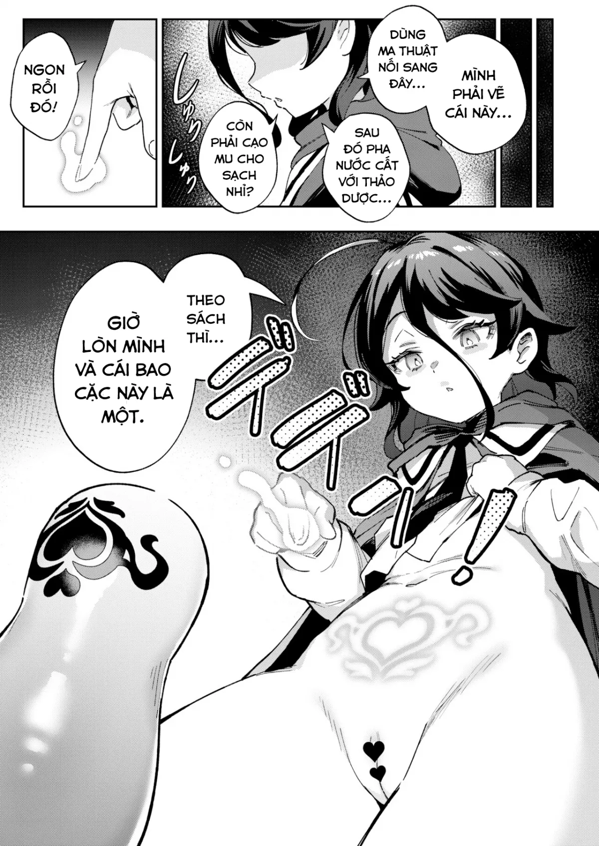 HentaiVN.net - Ảnh 8 - Cổ Tích Thiếu Nữ Buôn Bao Cặc [The Onahole Selling Maiden, オナホ売りの少女, Onaho Uri No Shoujo] - (Tạm Thời Là) Oneshot