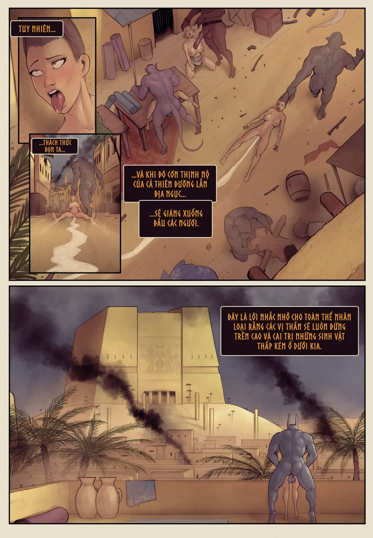 HentaiVN.net - Ảnh 11 - In the Shadow of Anubis 3 - Chap 1