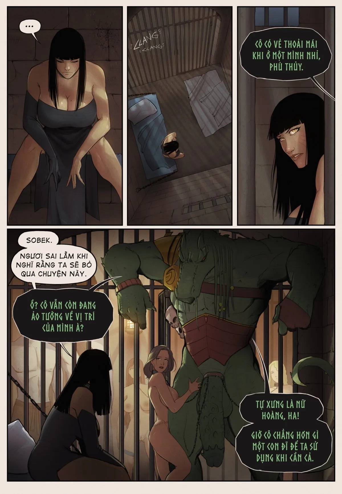 HentaiVN.net - Ảnh 14 - In the Shadow of Anubis 3 - Chap 1