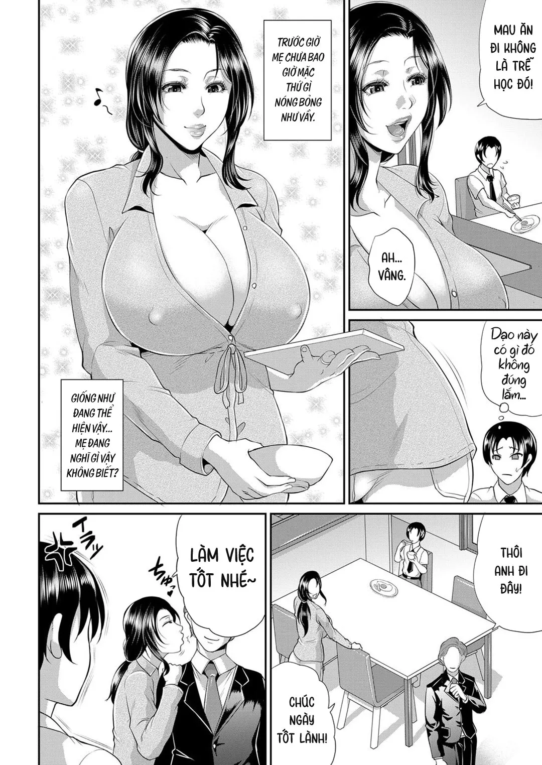 HentaiVN.net - Ảnh 3 - Người mẹ tiện nghi [Tsugou no Ii Haha | Convenient Mother] - Oneshot