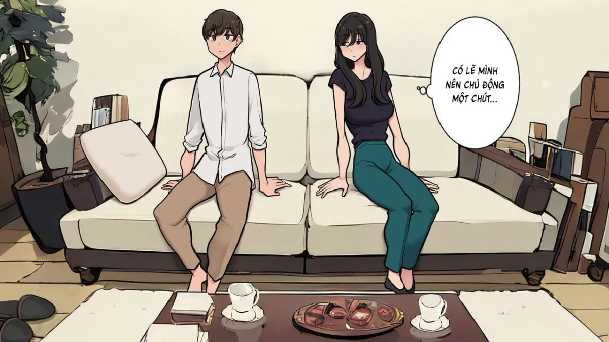 HentaiVN.net - Ảnh 3 - The Gloomy Woman Who Came to Hunger for Me Once We Started Dating [Tsukiai Hajimetara Meccha Karada o Motomemakutte kuru Downer-kei Onee-san] - Oneshot