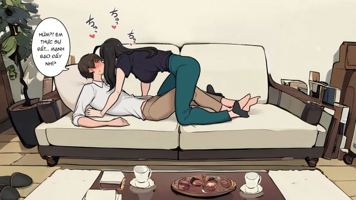 HentaiVN.net - Ảnh 7 - The Gloomy Woman Who Came to Hunger for Me Once We Started Dating [Tsukiai Hajimetara Meccha Karada o Motomemakutte kuru Downer-kei Onee-san] - Oneshot