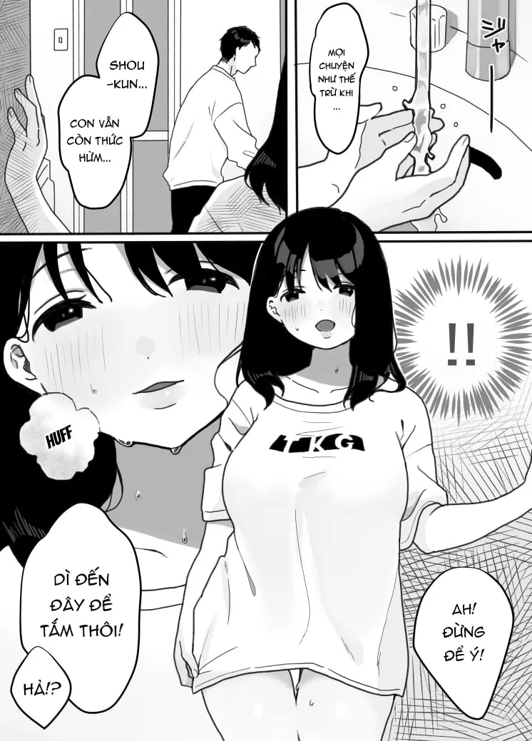 HentaiVN.net - Ảnh 11 - Gibo no Kowaku ~Atarashii Okaa-san~ [Seduced by My Step-Mom -My New Mom] - Oneshot