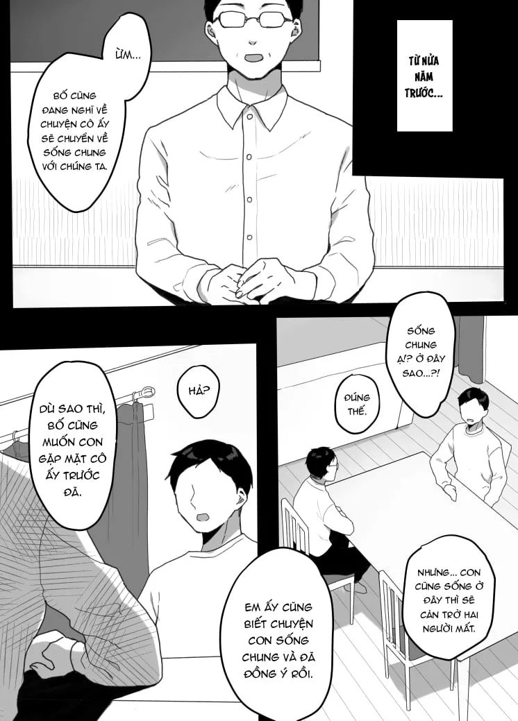 HentaiVN.net - Ảnh 4 - Gibo no Kowaku ~Atarashii Okaa-san~ [Seduced by My Step-Mom -My New Mom] - Oneshot