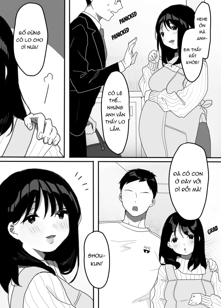 HentaiVN.net - Ảnh 44 - Gibo no Kowaku ~Atarashii Okaa-san~ [Seduced by My Step-Mom -My New Mom] - Oneshot