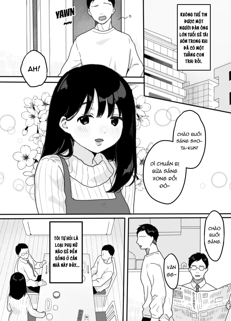 HentaiVN.net - Ảnh 5 - Gibo no Kowaku ~Atarashii Okaa-san~ [Seduced by My Step-Mom -My New Mom] - Oneshot