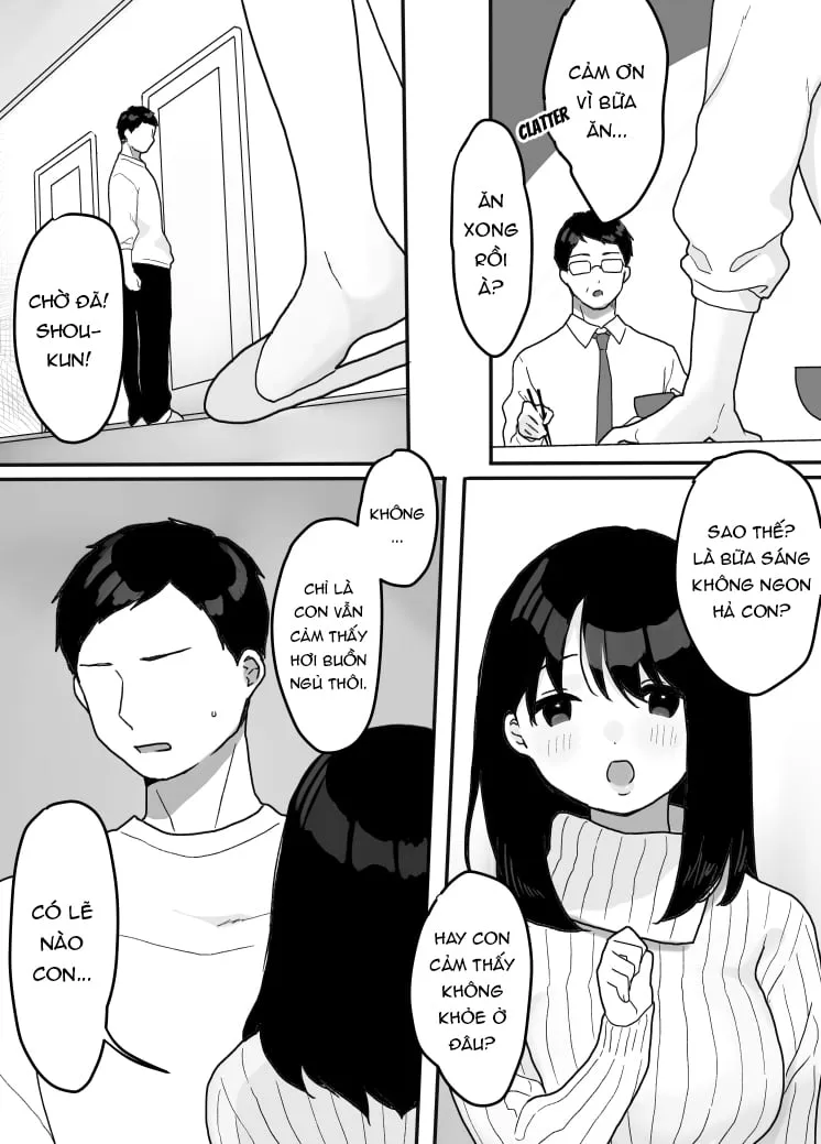 HentaiVN.net - Ảnh 7 - Gibo no Kowaku ~Atarashii Okaa-san~ [Seduced by My Step-Mom -My New Mom] - Oneshot
