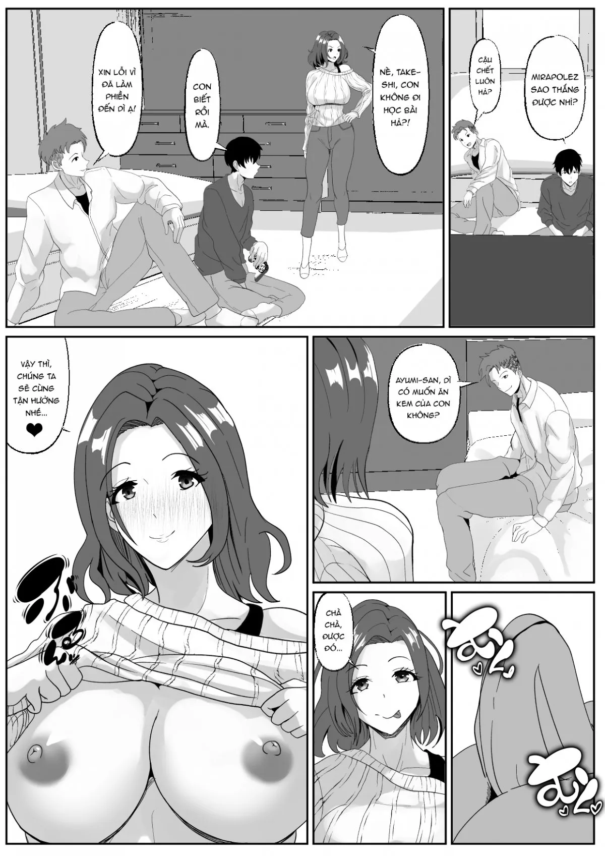 HentaiVN.net - Ảnh 14 - Shinyuu no Haha wa Hatsujouki - Oneshot