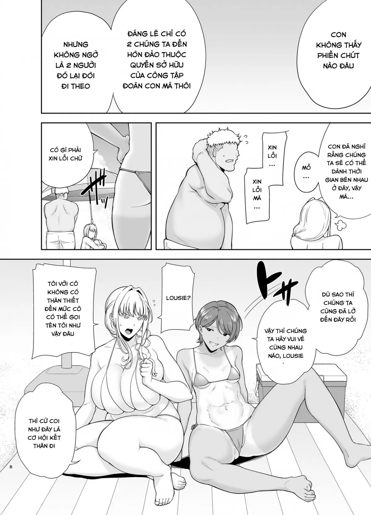 HentaiVN.net - Ảnh 5 - Seika Jogakuin Koutoubu Kounin Sao Oji-San - Chap 6