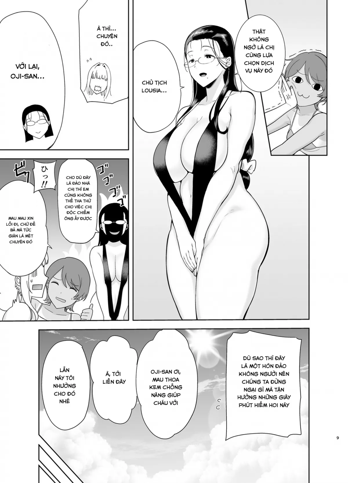HentaiVN.net - Ảnh 6 - Seika Jogakuin Koutoubu Kounin Sao Oji-San - Chap 6