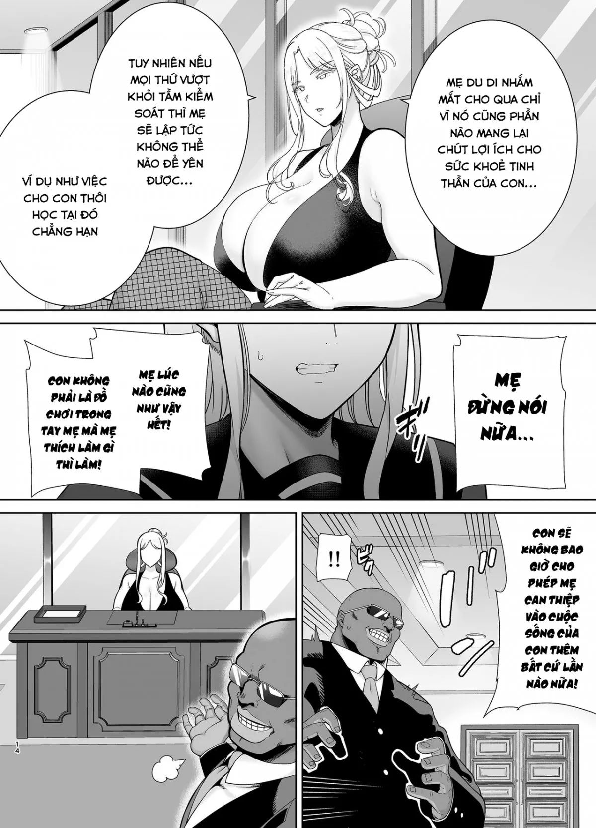 HentaiVN.net - Ảnh 12 - Seika Jogakuin Koutoubu Kounin Sao Oji-San - Chap 7