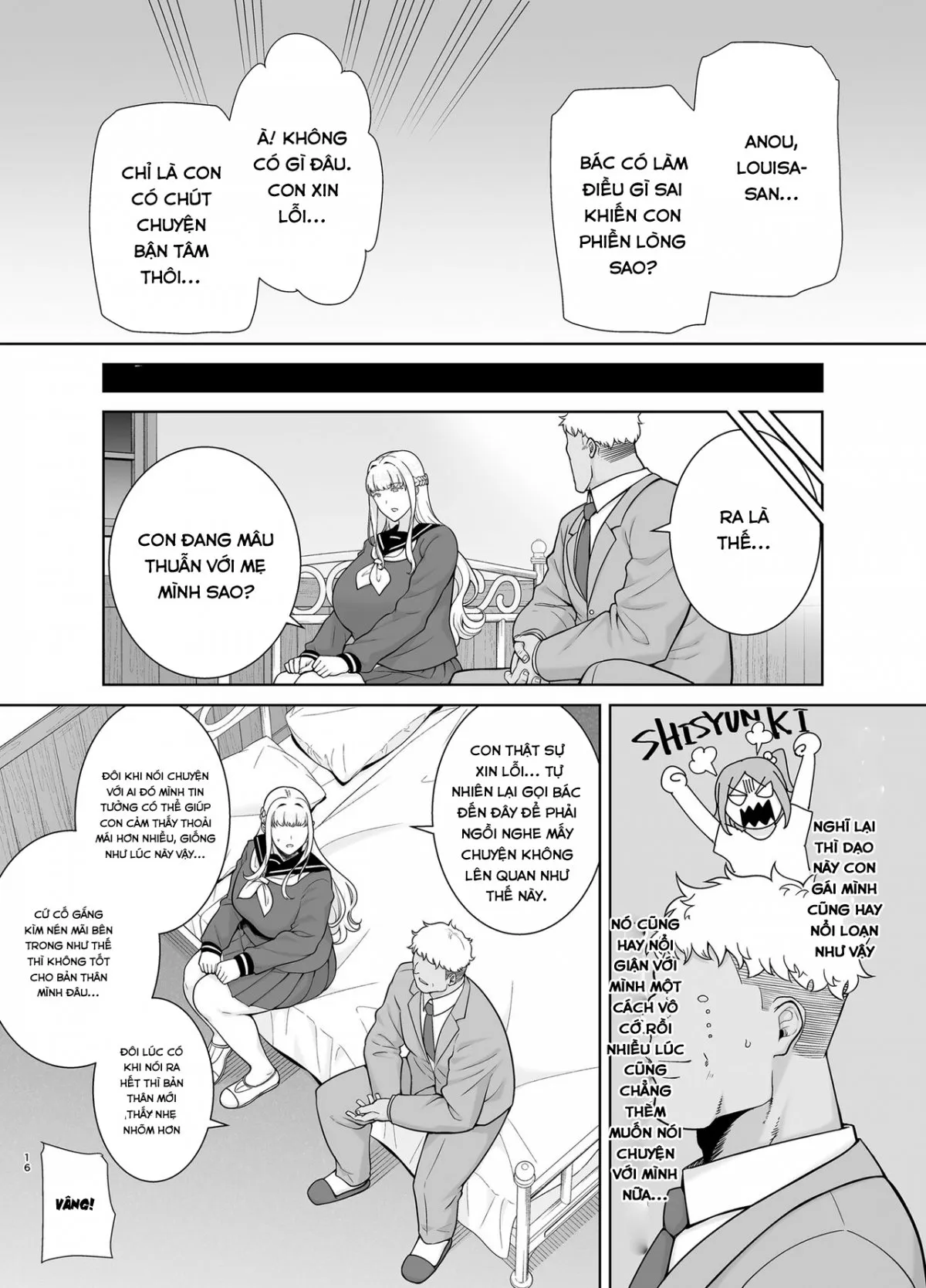 HentaiVN.net - Ảnh 14 - Seika Jogakuin Koutoubu Kounin Sao Oji-San - Chap 7