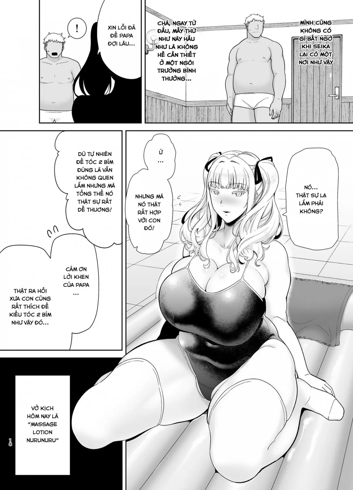 HentaiVN.net - Ảnh 16 - Seika Jogakuin Koutoubu Kounin Sao Oji-San - Chap 7