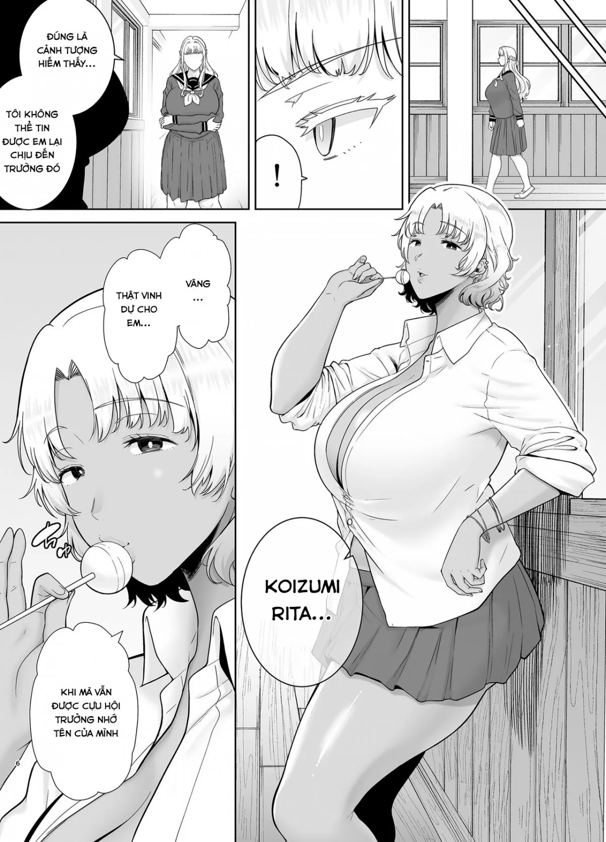 HentaiVN.net - Ảnh 4 - Seika Jogakuin Koutoubu Kounin Sao Oji-San - Chap 7
