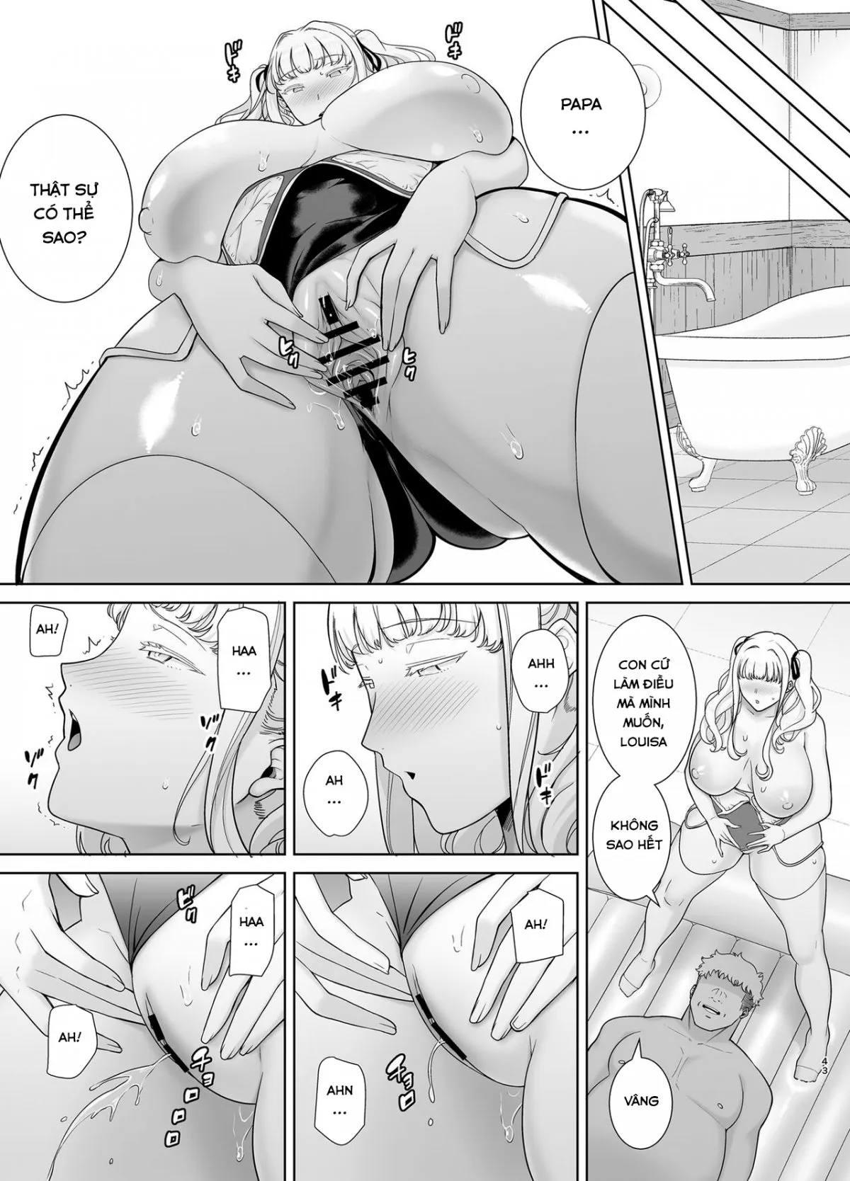 HentaiVN.net - Ảnh 41 - Seika Jogakuin Koutoubu Kounin Sao Oji-San - Chap 7