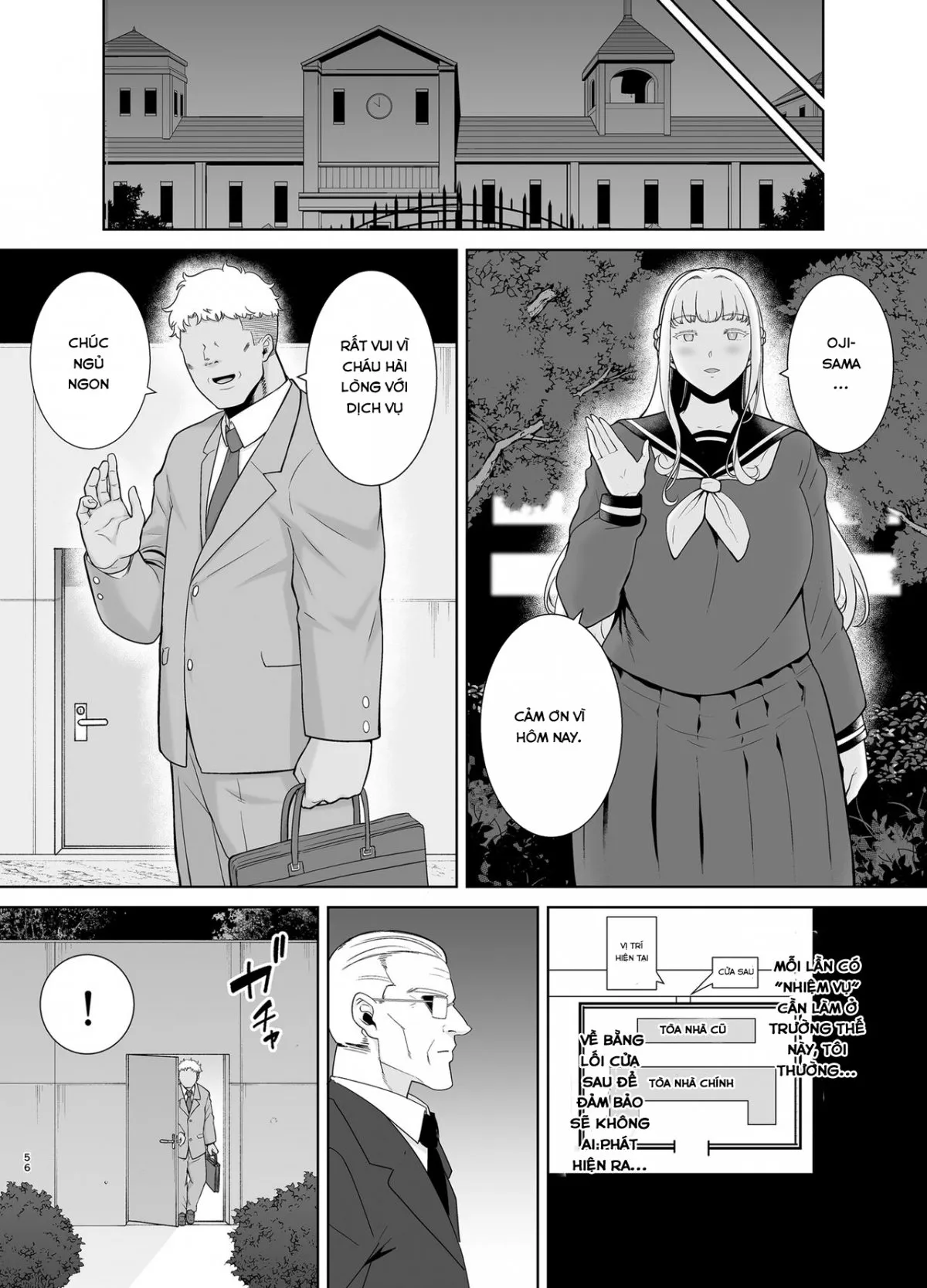 HentaiVN.net - Ảnh 54 - Seika Jogakuin Koutoubu Kounin Sao Oji-San - Chap 7