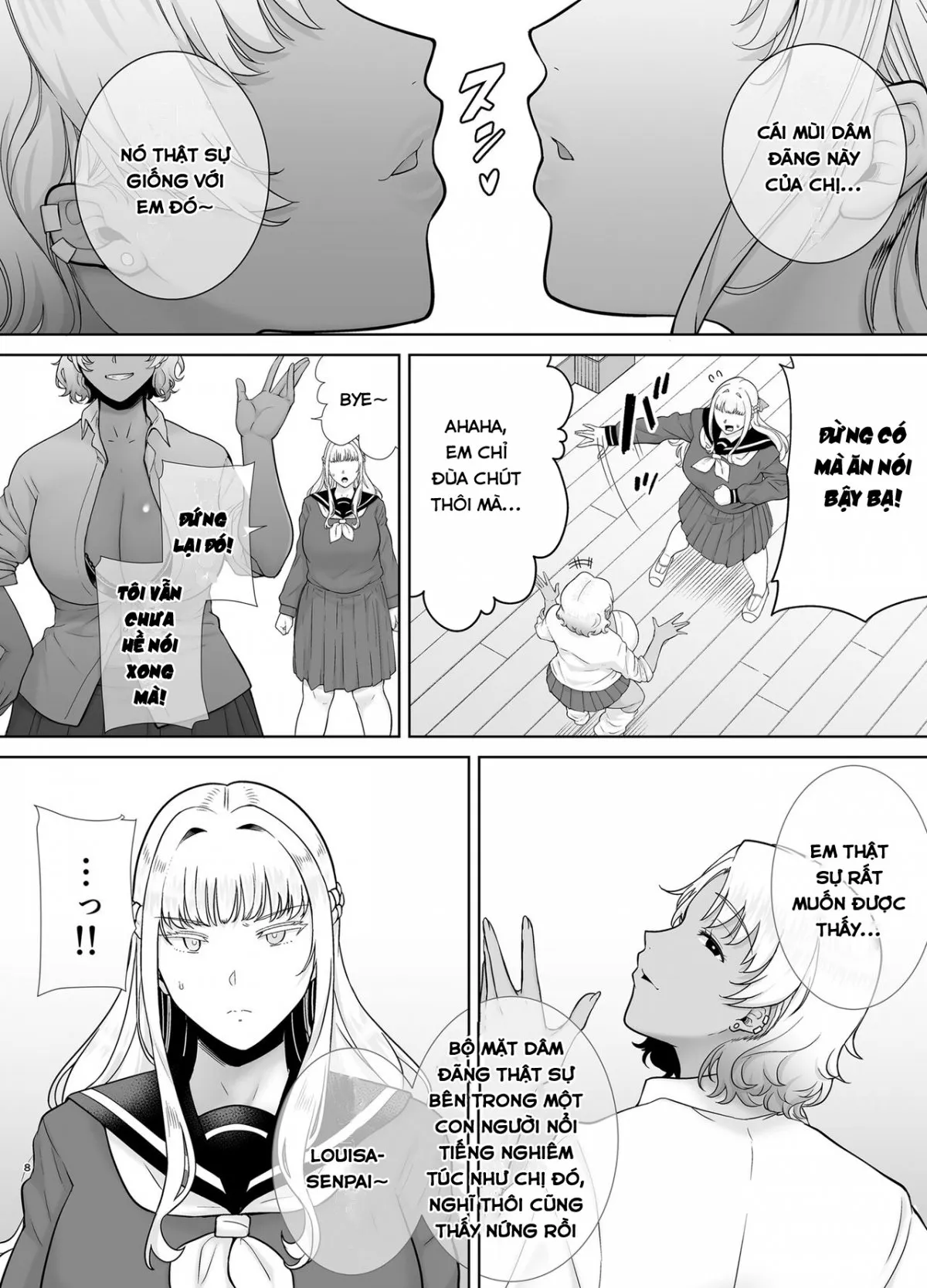 HentaiVN.net - Ảnh 6 - Seika Jogakuin Koutoubu Kounin Sao Oji-San - Chap 7