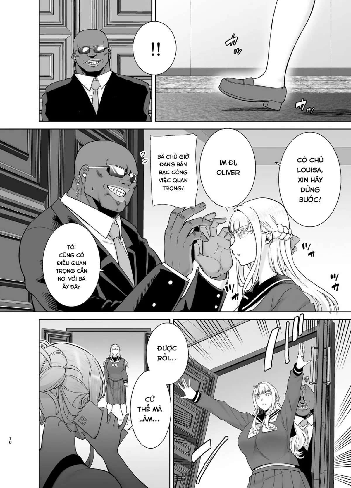 HentaiVN.net - Ảnh 8 - Seika Jogakuin Koutoubu Kounin Sao Oji-San - Chap 7