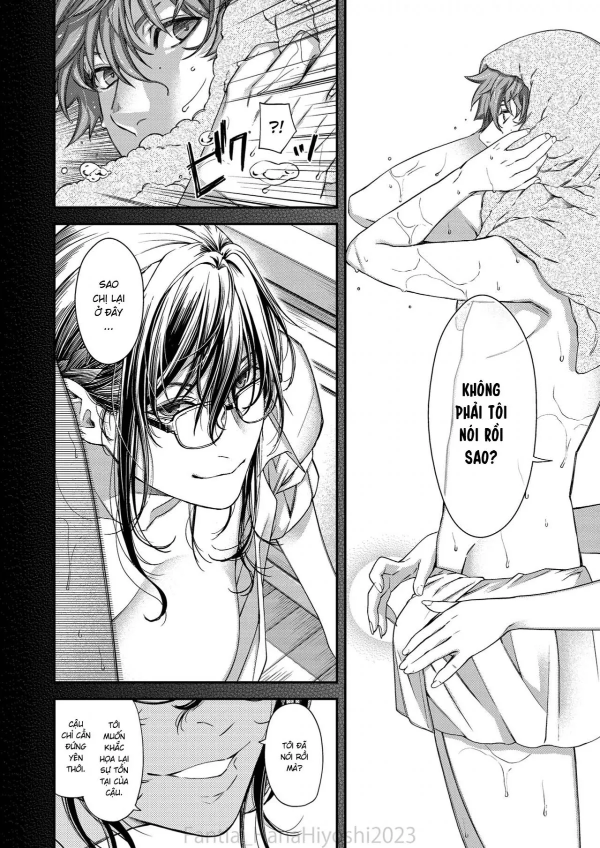 HentaiVN.net - Ảnh 11 - Dã Thú Bán Nguyệt [Kigetsu no Kemono] - Oneshot
