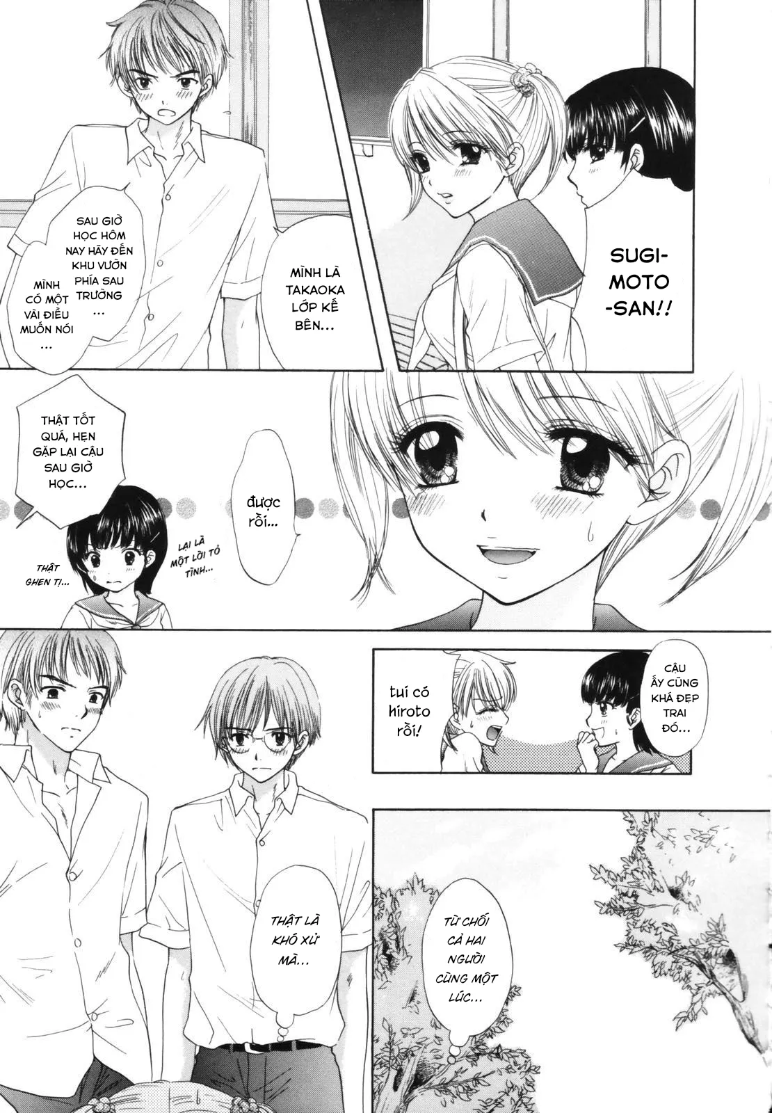 HentaiVN.net - Ảnh 4 - Cuộc sống hàng ngày của Ai sugimoto - Chap 2 double tỏ tình