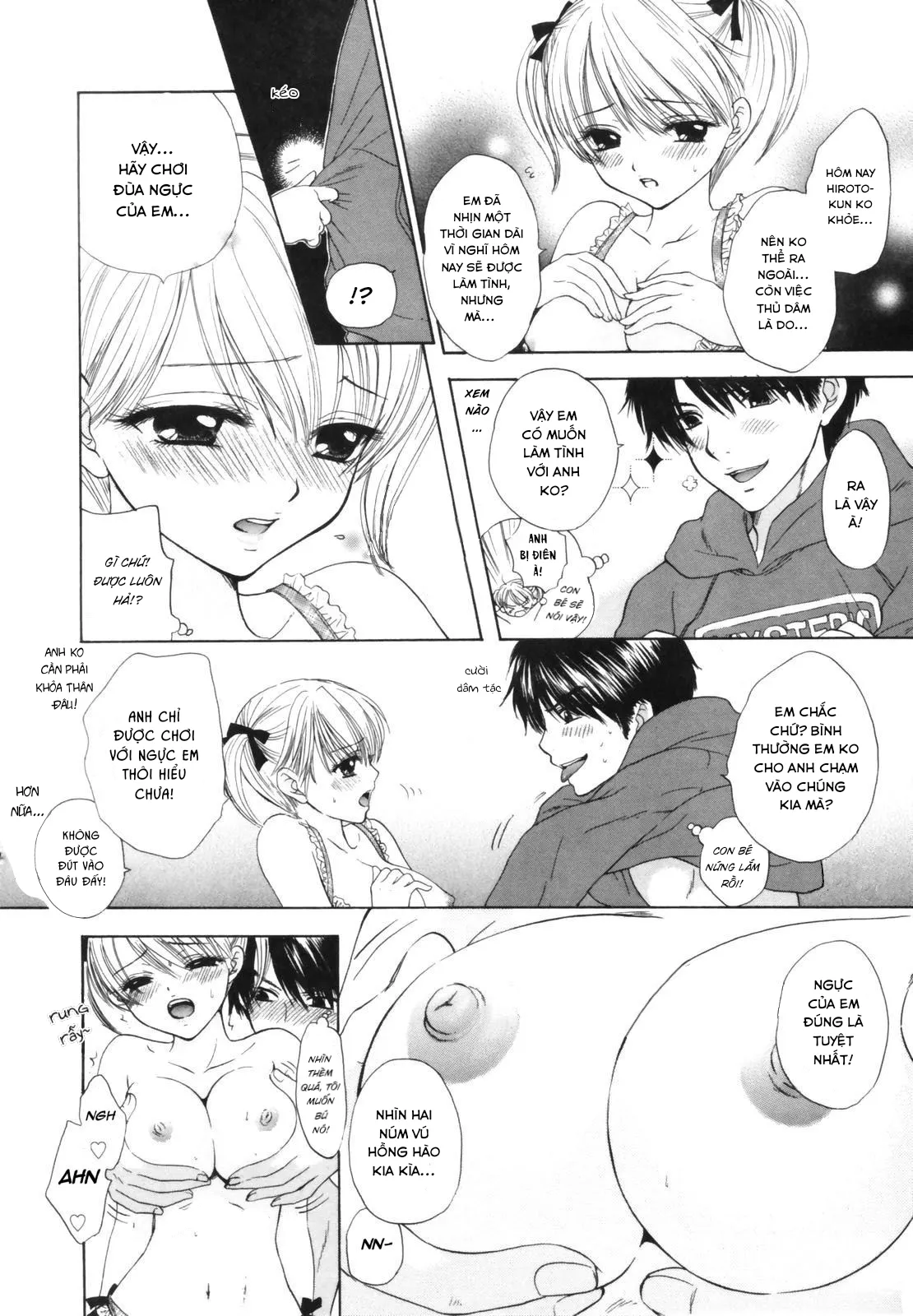 HentaiVN.net - Ảnh 5 - Cuộc sống hàng ngày của Ai sugimoto - Chap 4 hiroto bị sốt
