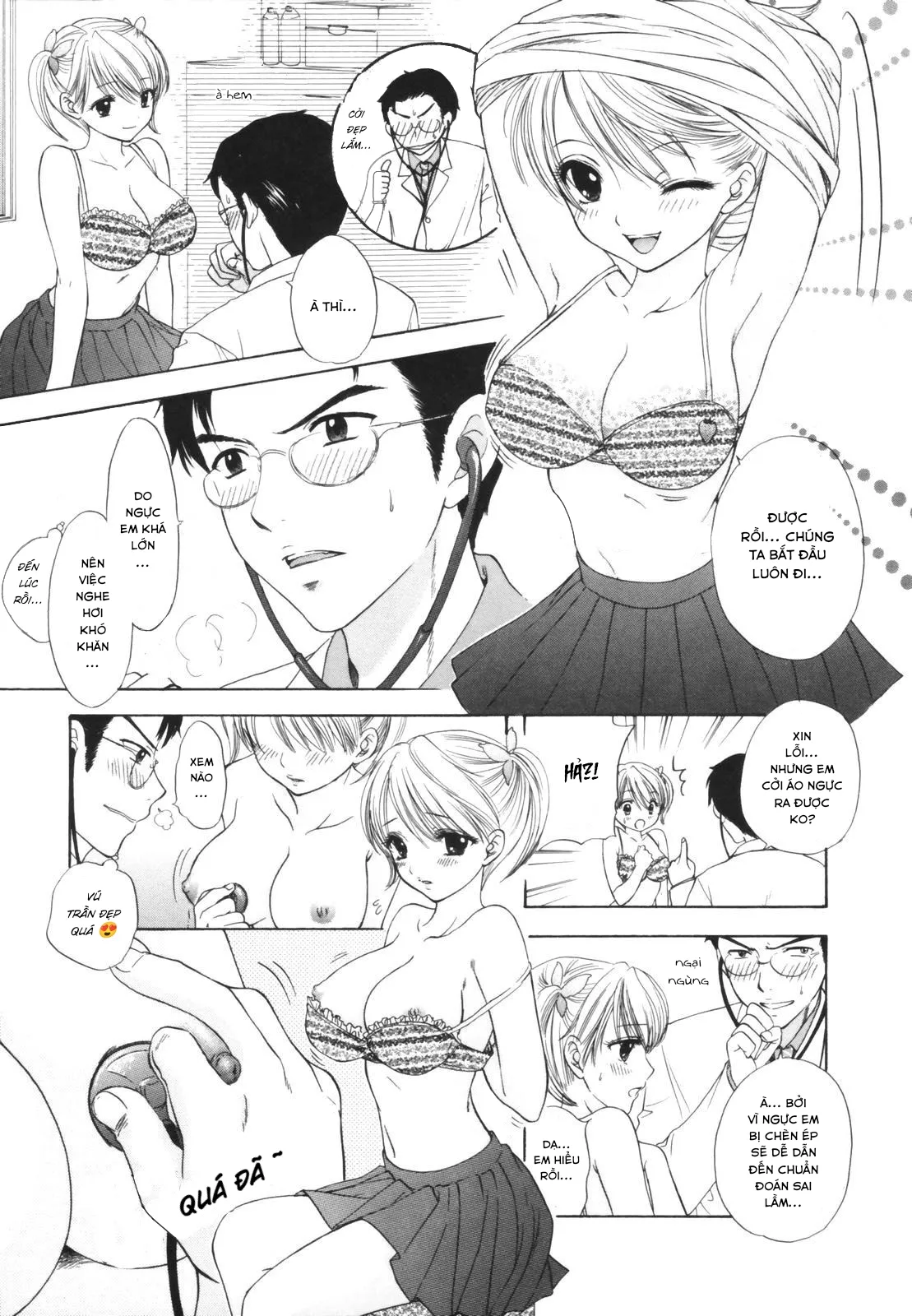HentaiVN.net - Ảnh 11 - Cuộc sống hàng ngày của Ai sugimoto - Chap 5 kiểm tra thể chất