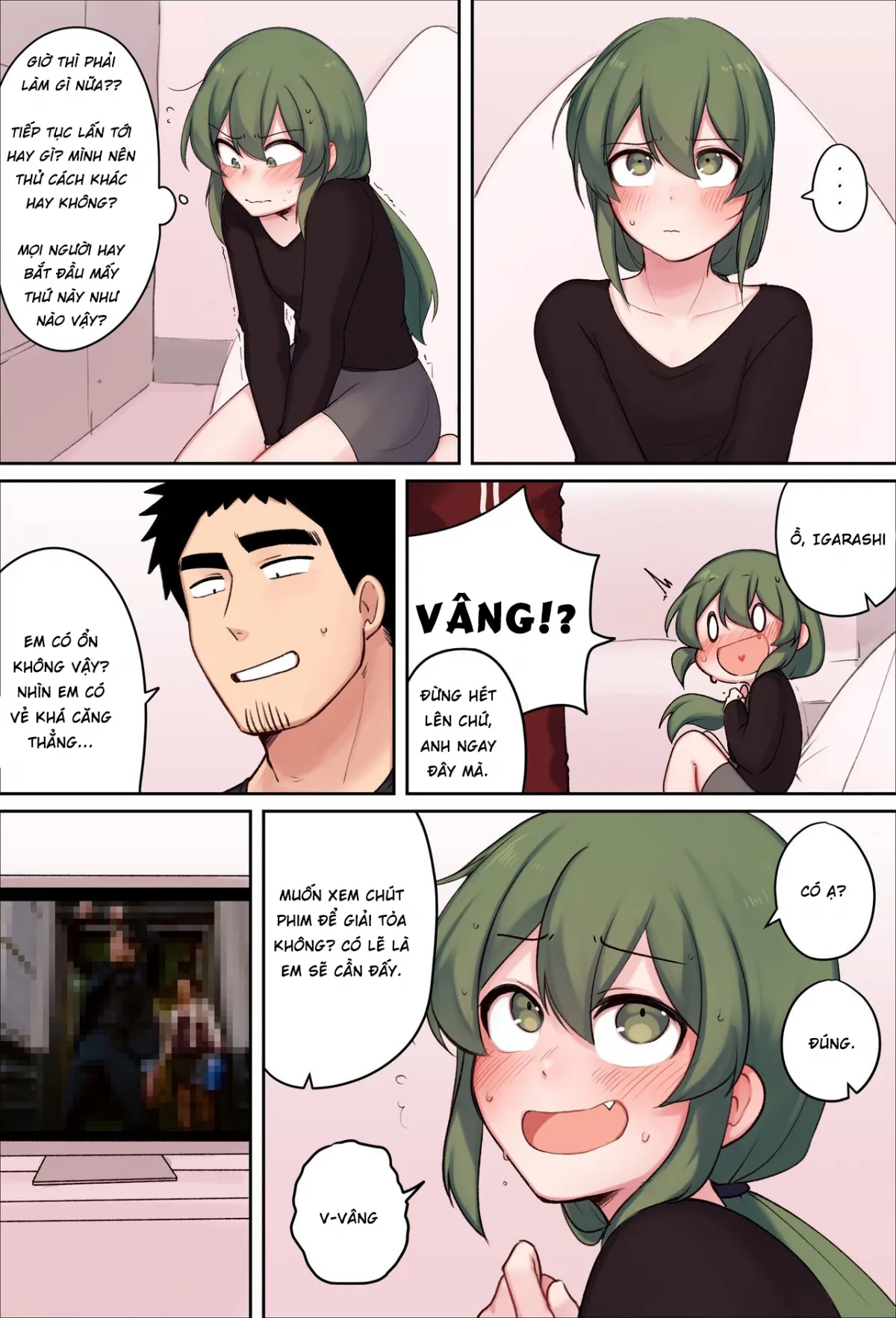 HentaiVN.net - Ảnh 10 - Senpai của tôi thật là phiền phức! [Senpai ga uzai kouhai no Hanashi ; My senpai is annoying] - Oneshot
