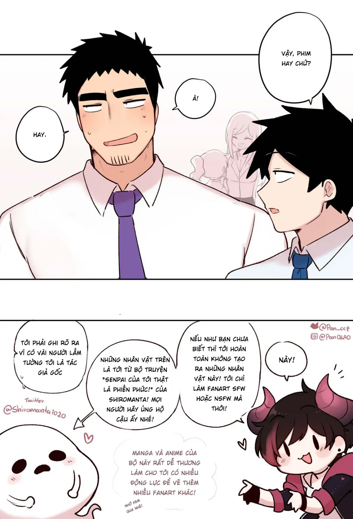 HentaiVN.net - Ảnh 36 - Senpai của tôi thật là phiền phức! [Senpai ga uzai kouhai no Hanashi ; My senpai is annoying] - Oneshot