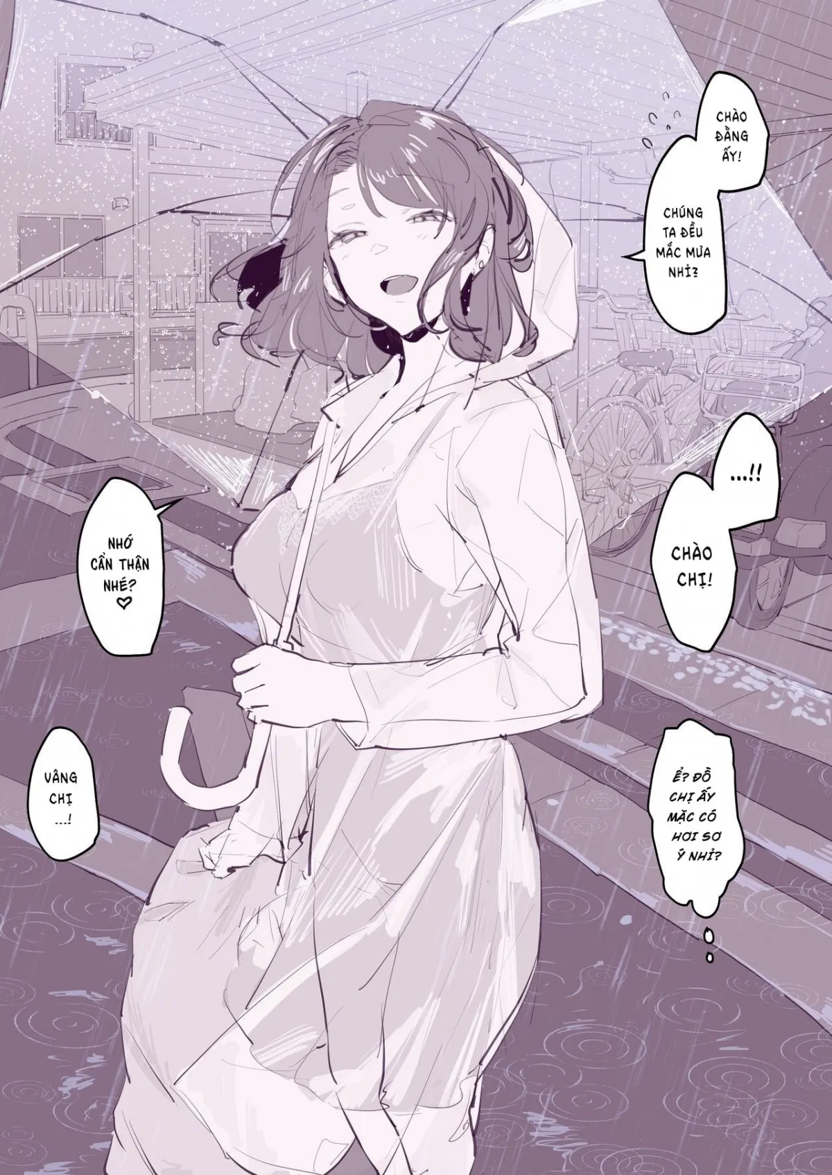 HentaiVN.net - Ảnh 5 - Cô Vợ Hàng Xóm [Kinjo no Hitozuma] - Oneshot