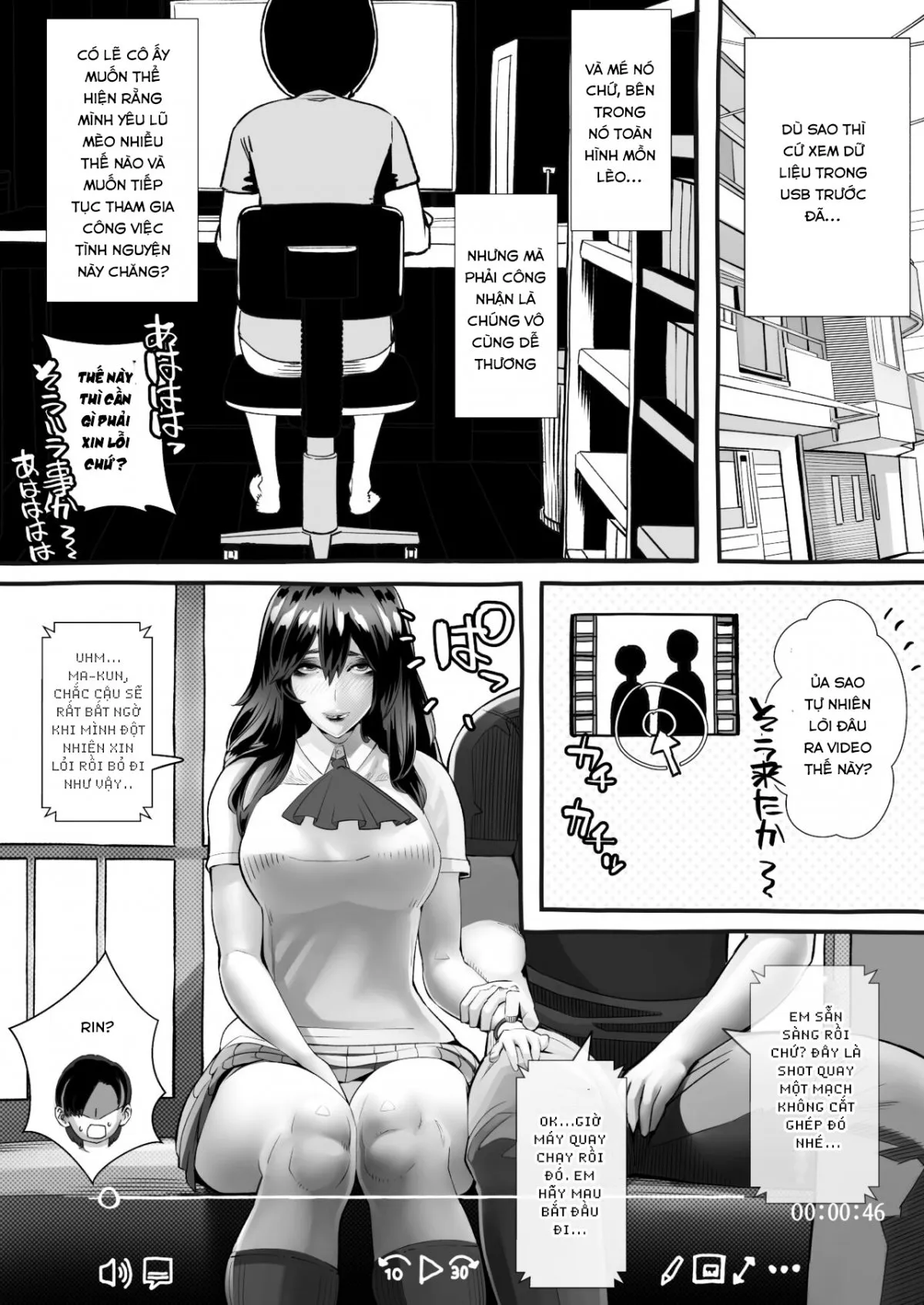 HentaiVN.net - Ảnh 90 - Boku no Kanojo ga Taninbou de Zecchou Itasu - Oneshot
