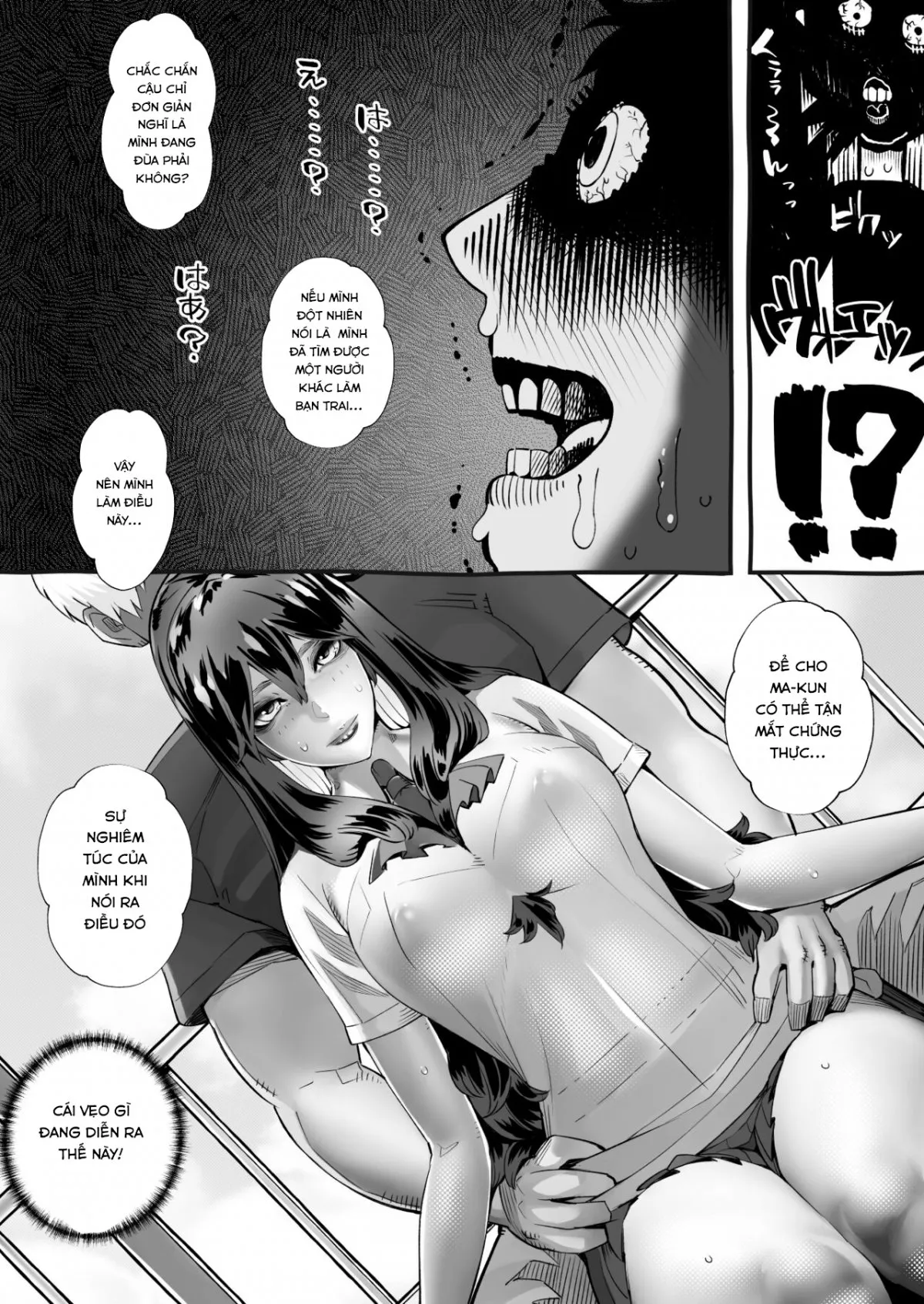 HentaiVN.net - Ảnh 92 - Boku no Kanojo ga Taninbou de Zecchou Itasu - Oneshot