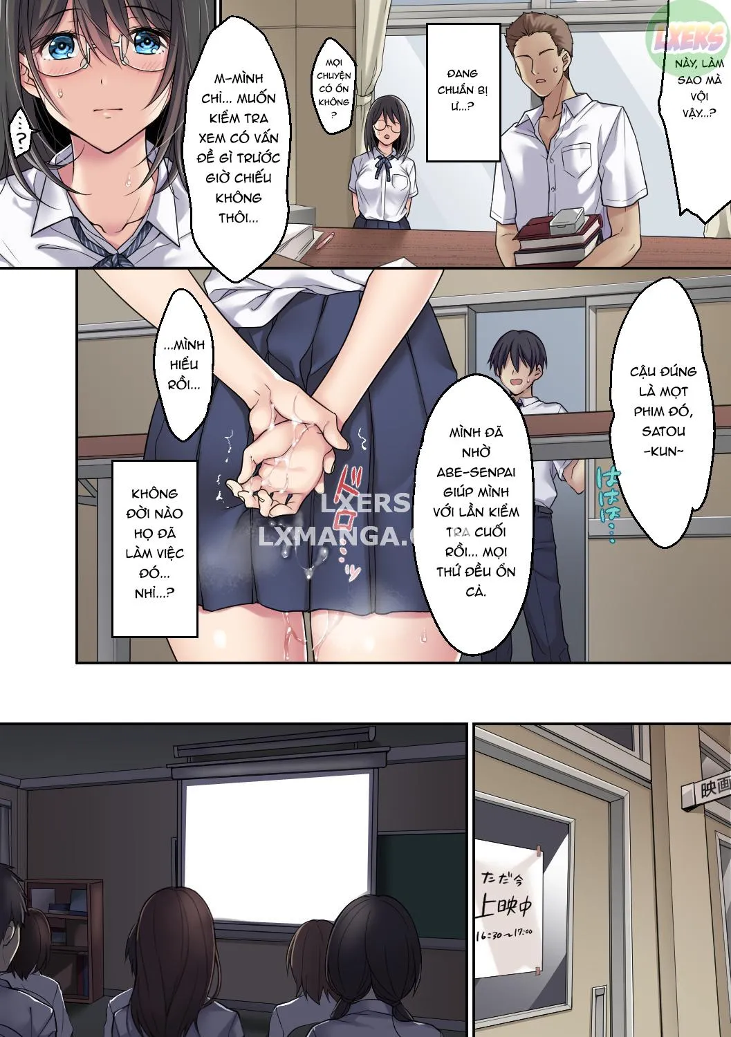 HentaiVN.net - Ảnh 7 - Bạn gái tôi đã lập một thoả thuận với senpai để bảo vệ tôi. [Kanojo no Okashita Ayamachi] - Chap 2 - [END]