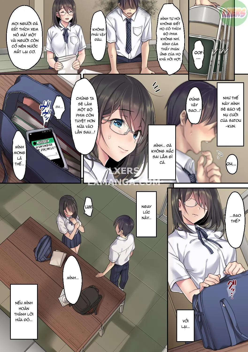 HentaiVN.net - Ảnh 8 - Bạn gái tôi đã lập một thoả thuận với senpai để bảo vệ tôi. [Kanojo no Okashita Ayamachi] - Chap 2 - [END]