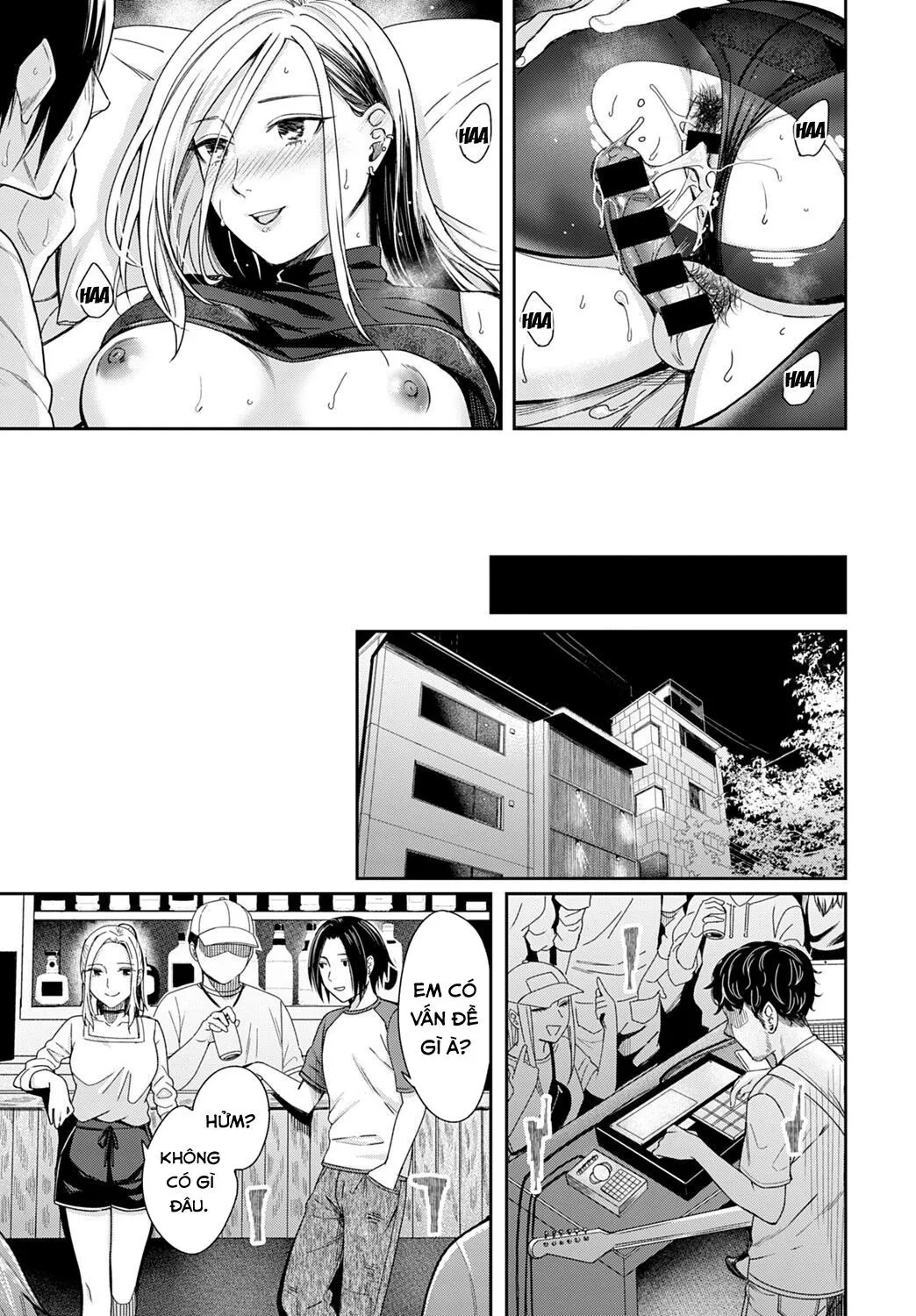 HentaiVN.net - Ảnh 26 - Khói thuốc và ánh đèn vàng. [Cigarette Smoke and Amber Light ; 紫煙とアンバーライト] - Oneshot