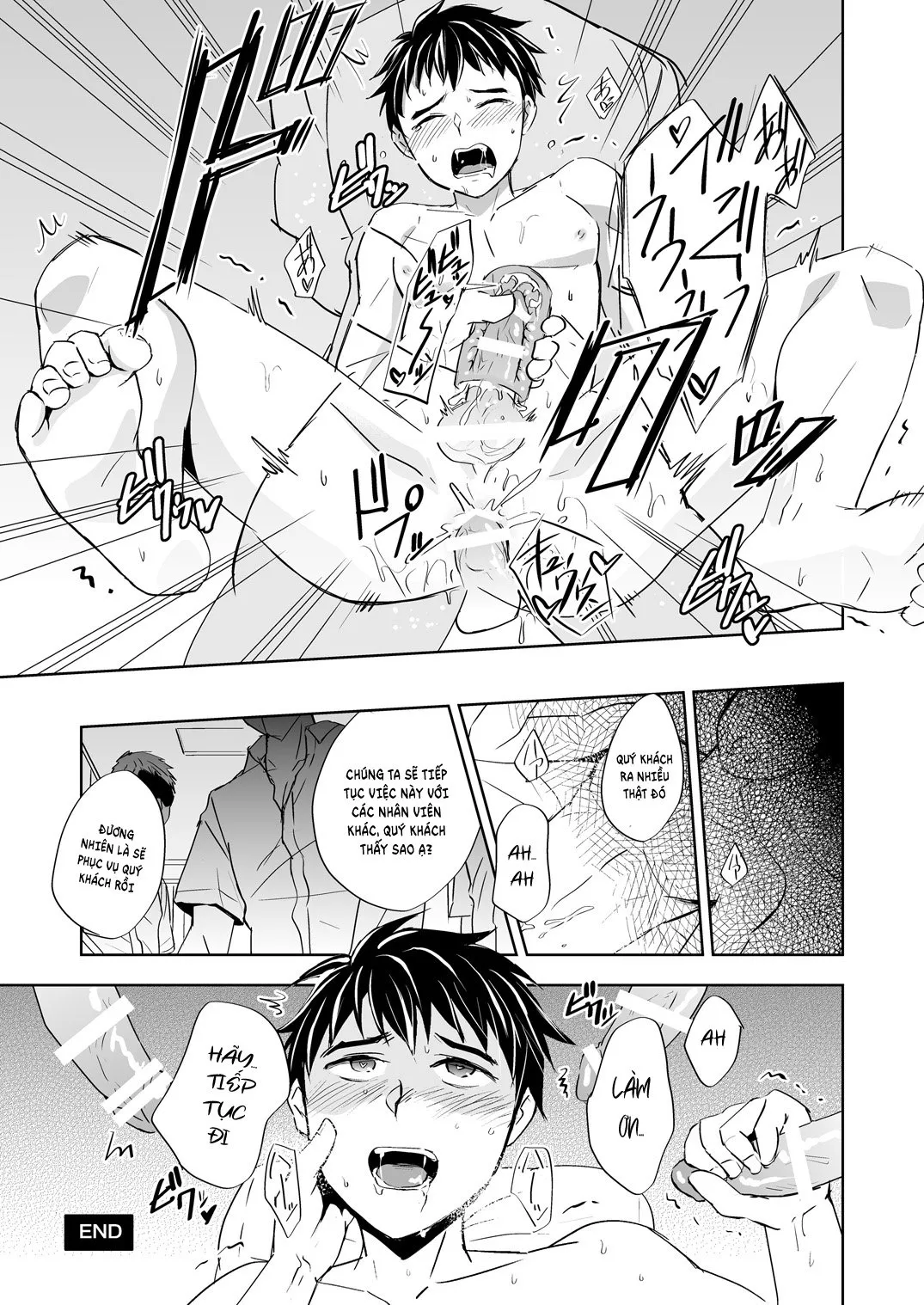 HentaiVN.net - Ảnh 11 - Quán mát xa miễn phí - Chap 1